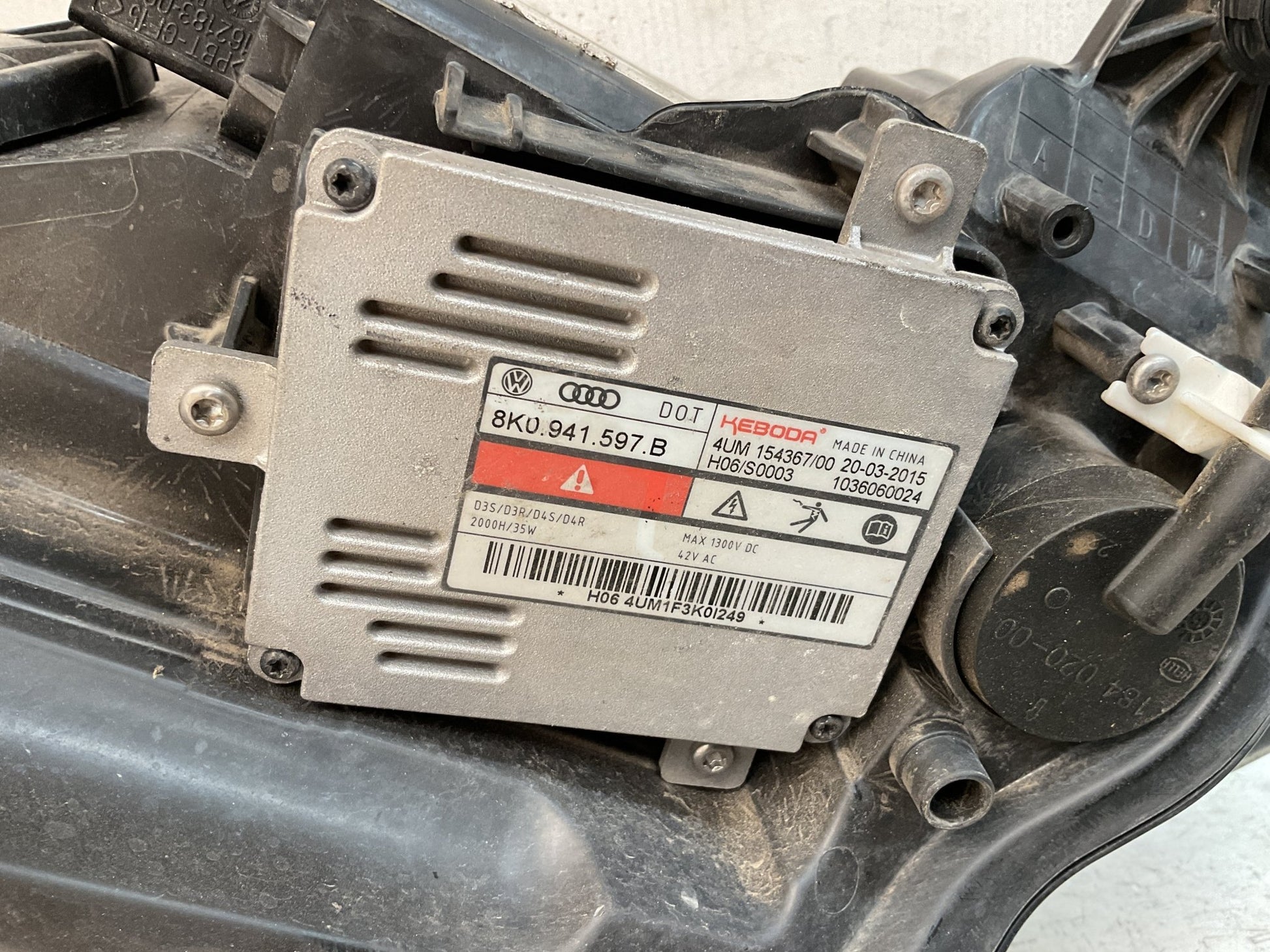 Faro izquierdo Audi A3 2012 2020 - 