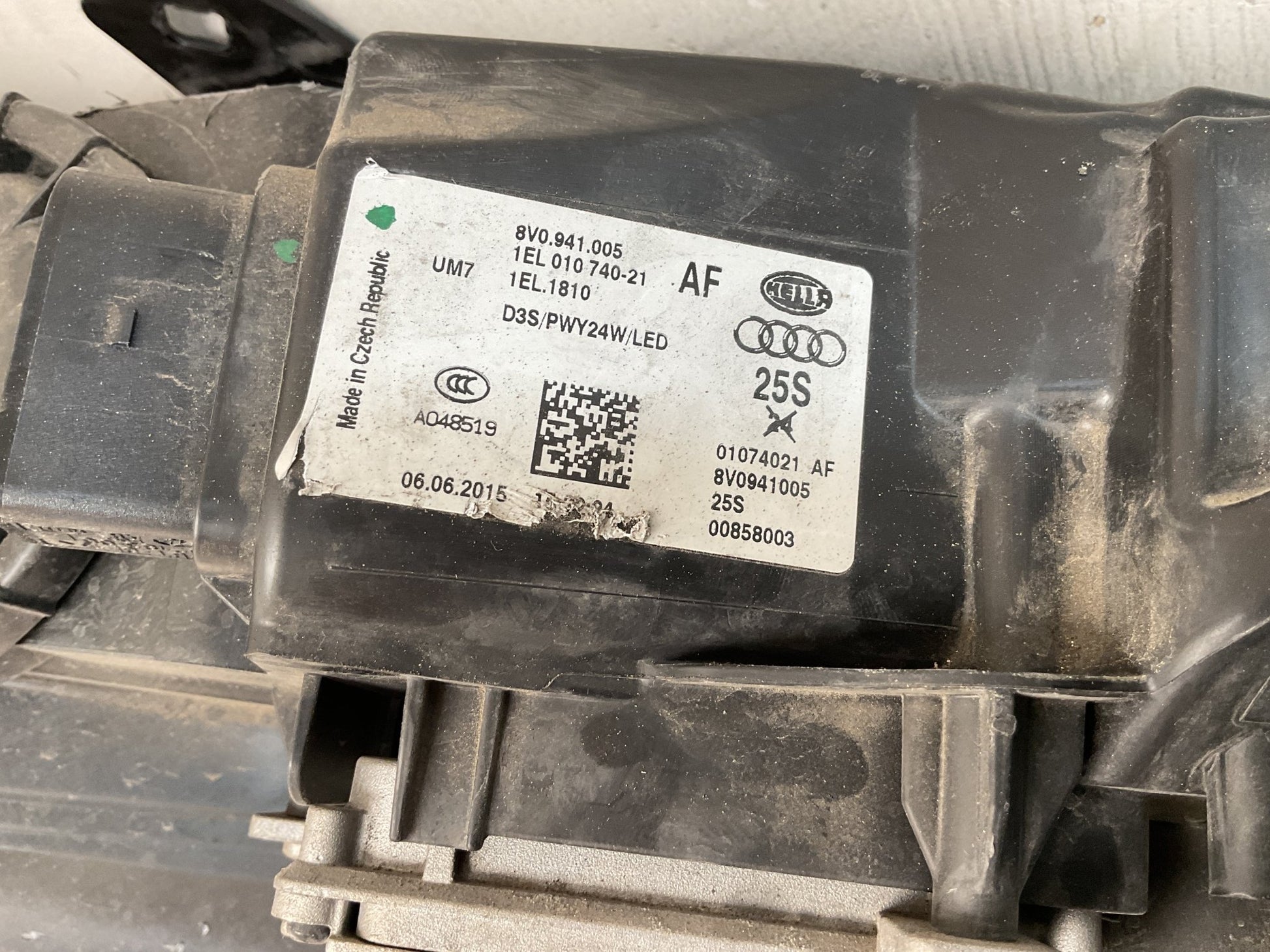 Faro izquierdo Audi A3 2012 2020 - 