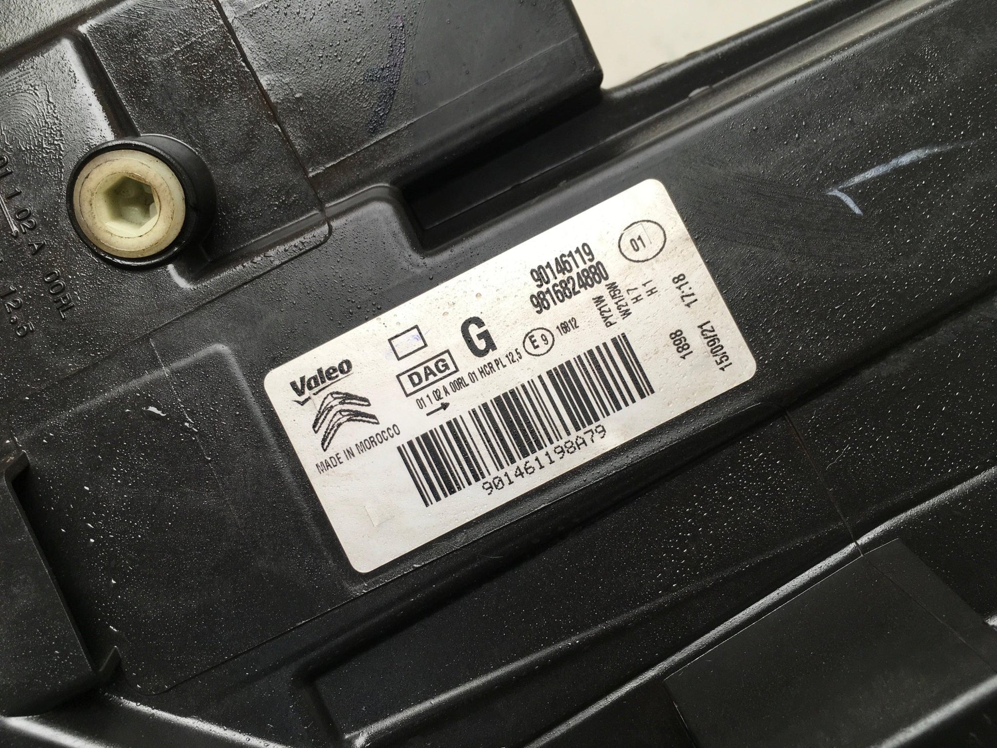 Faro izquierdo Berlingo Doblo Proace III - 9816824880