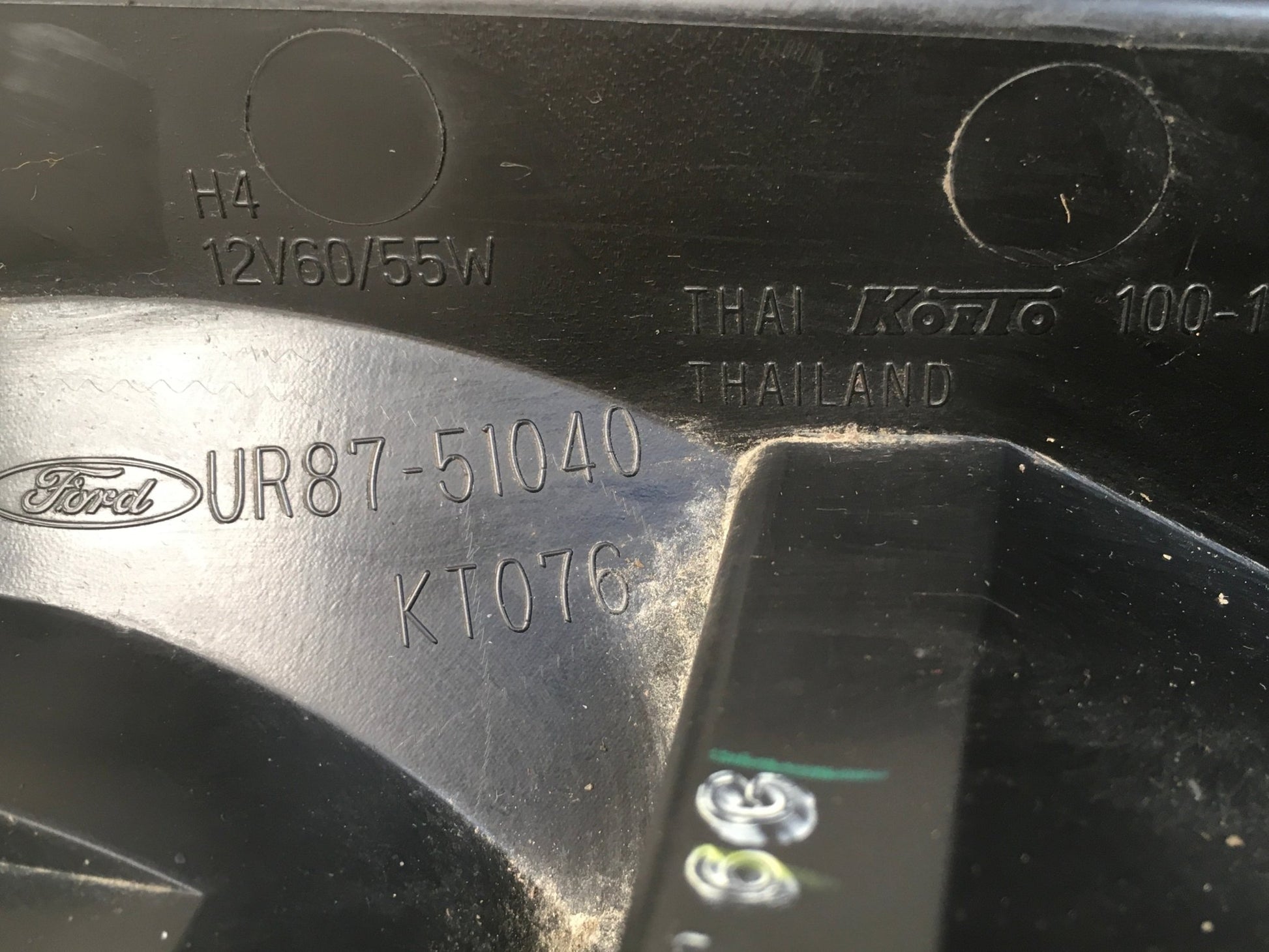 Faro izquierdo Ford Ranger II - UR8751040