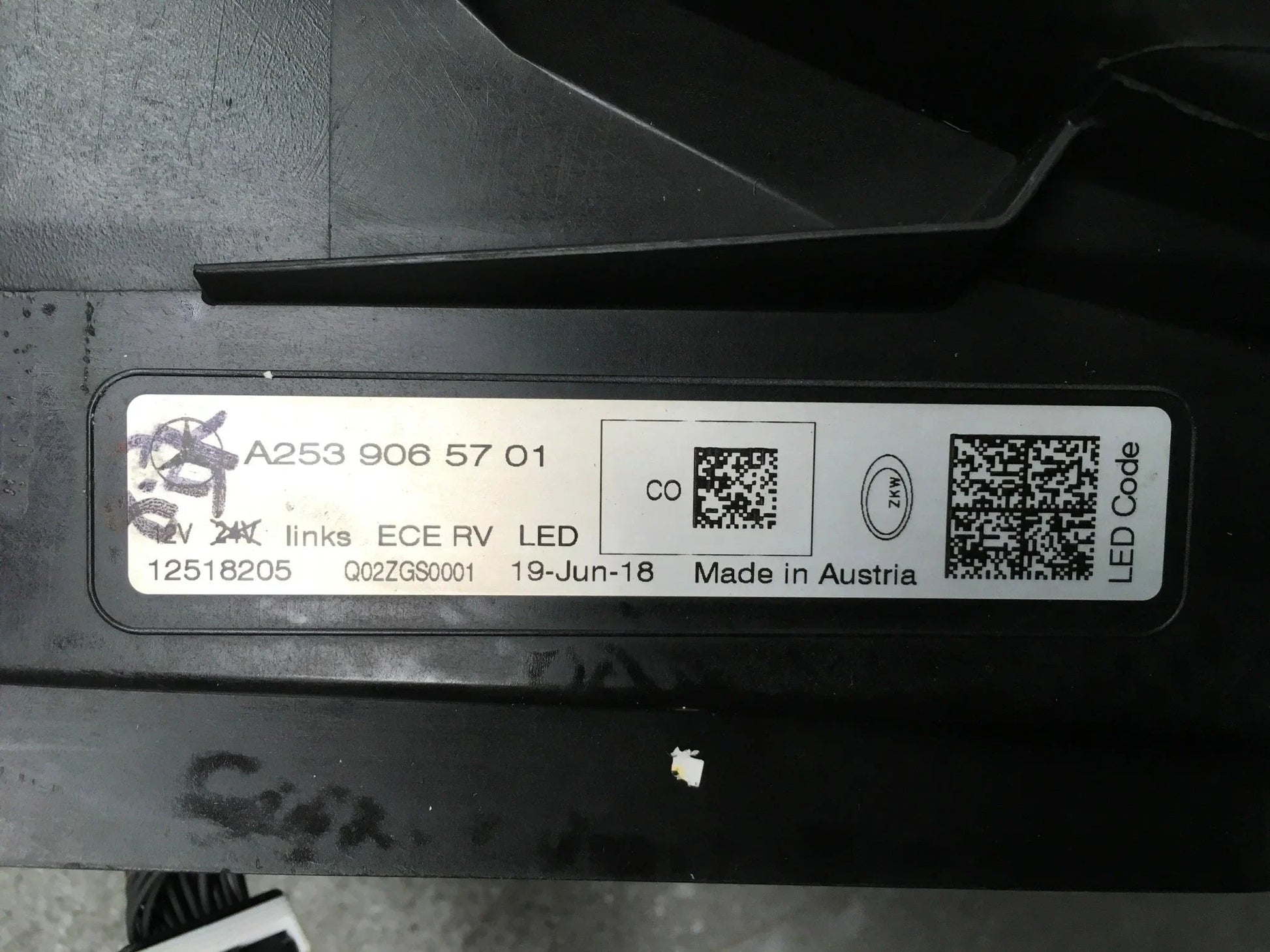 Faro Izquierdo Full Led Mercedes GLC W253