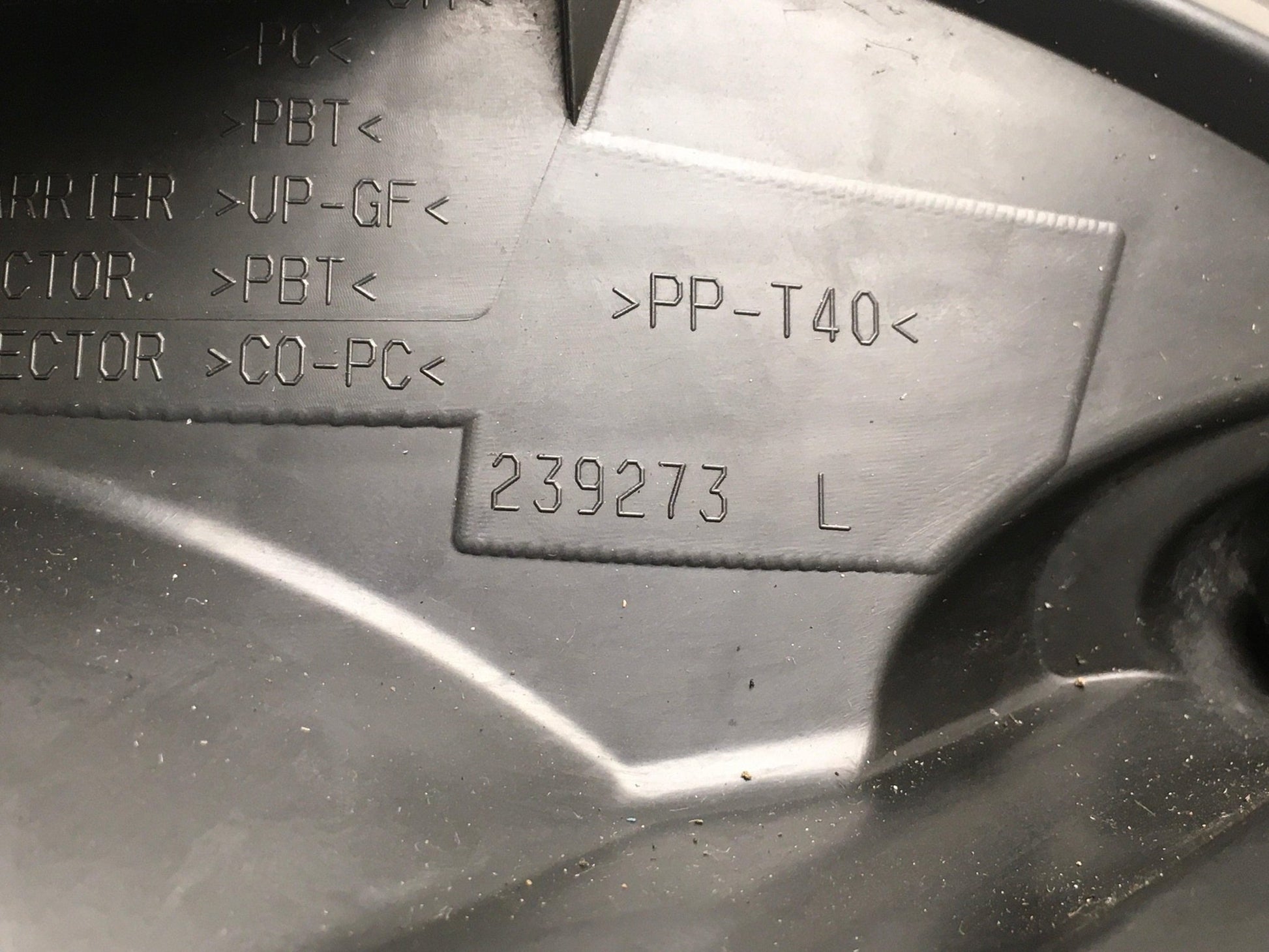 Faro izquierdo Jaguar XF X250 - 239273L