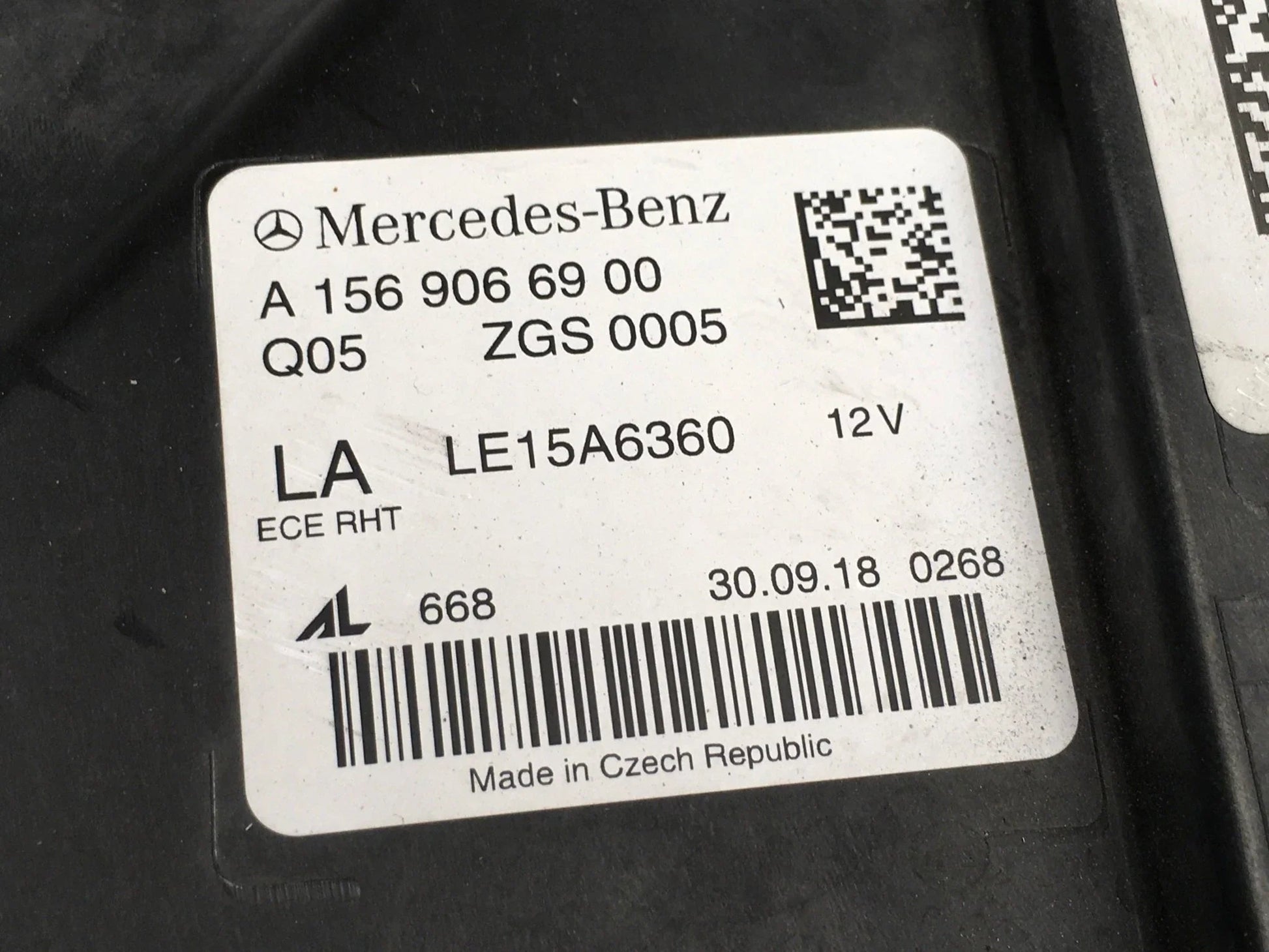 Faro izquierdo Led Mercedes GLA x156