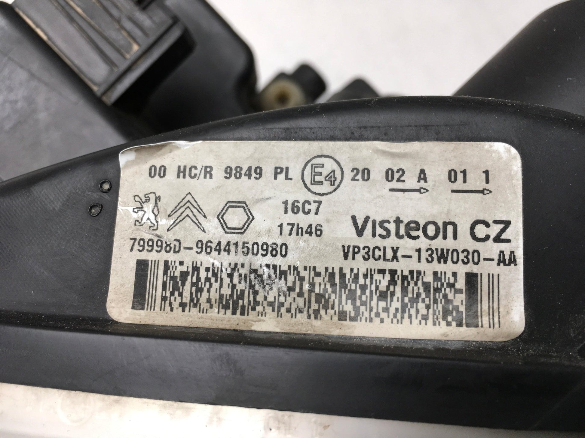 Faro izquierdo Peugeot Partner I S2 - 9644150980