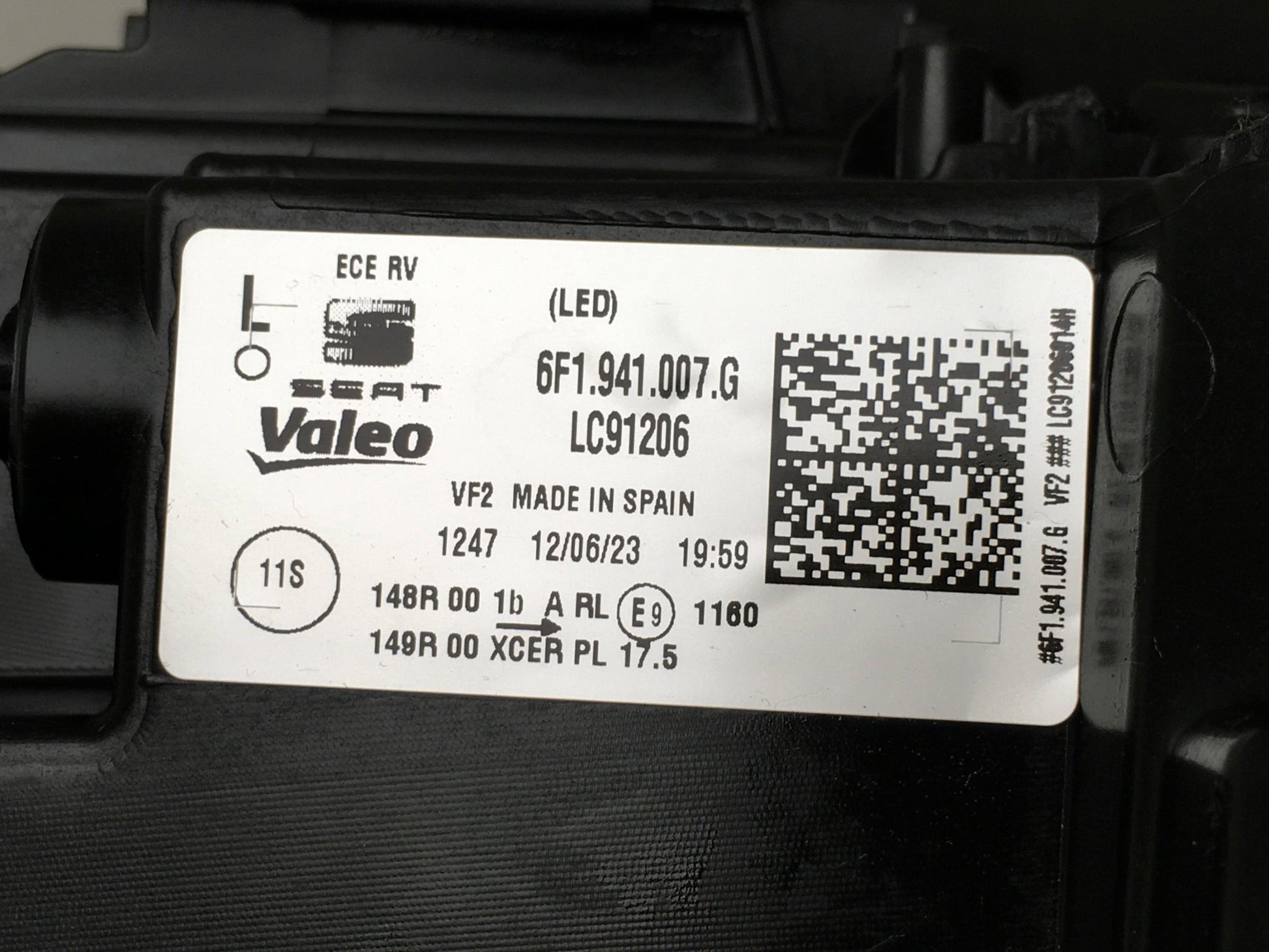 Faro izquierdo Seat Arona Fase 2 - 6F1941007G