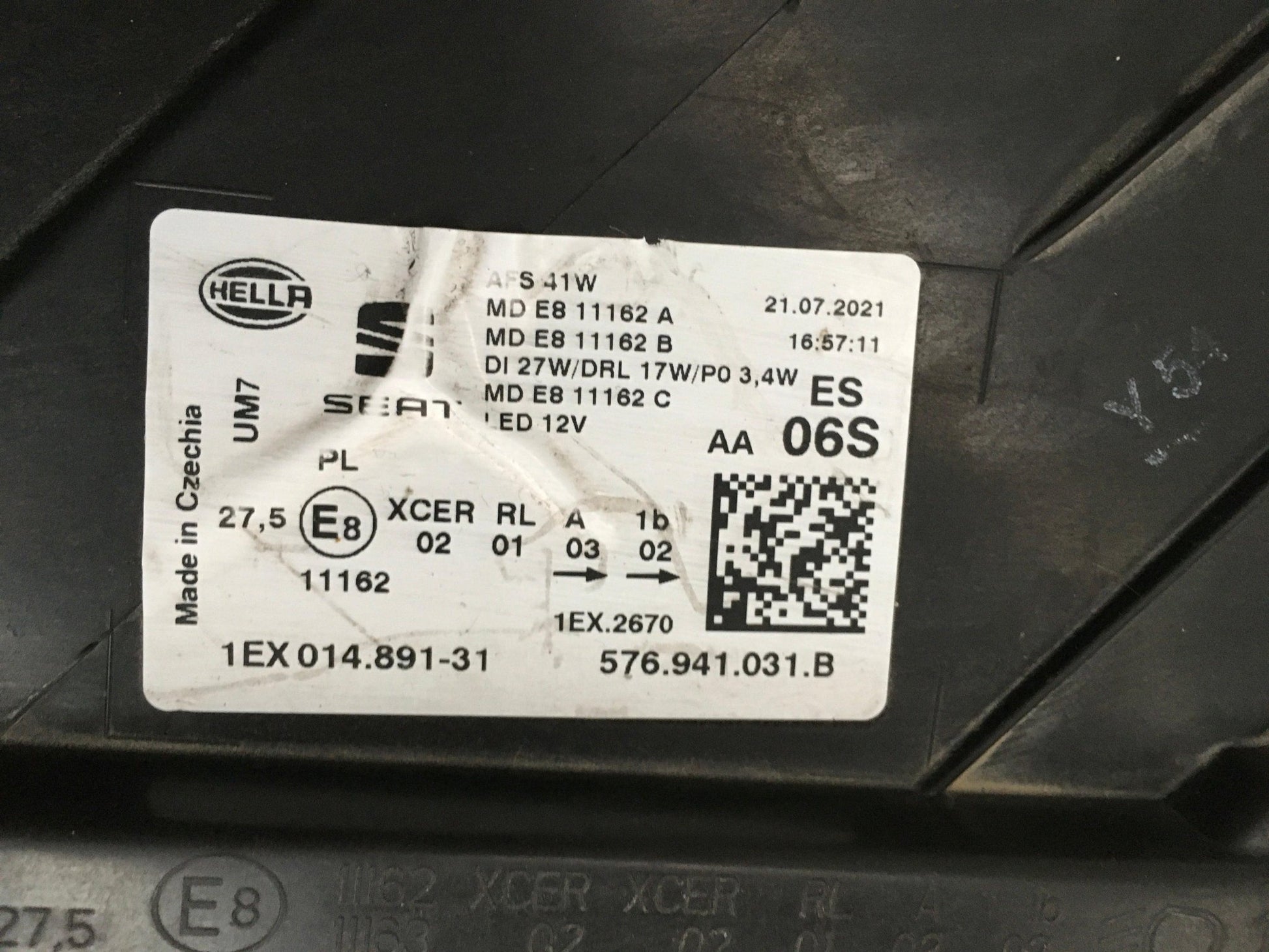 Faro izquierdo Seat Ateca Fase 2 - 576941031B _