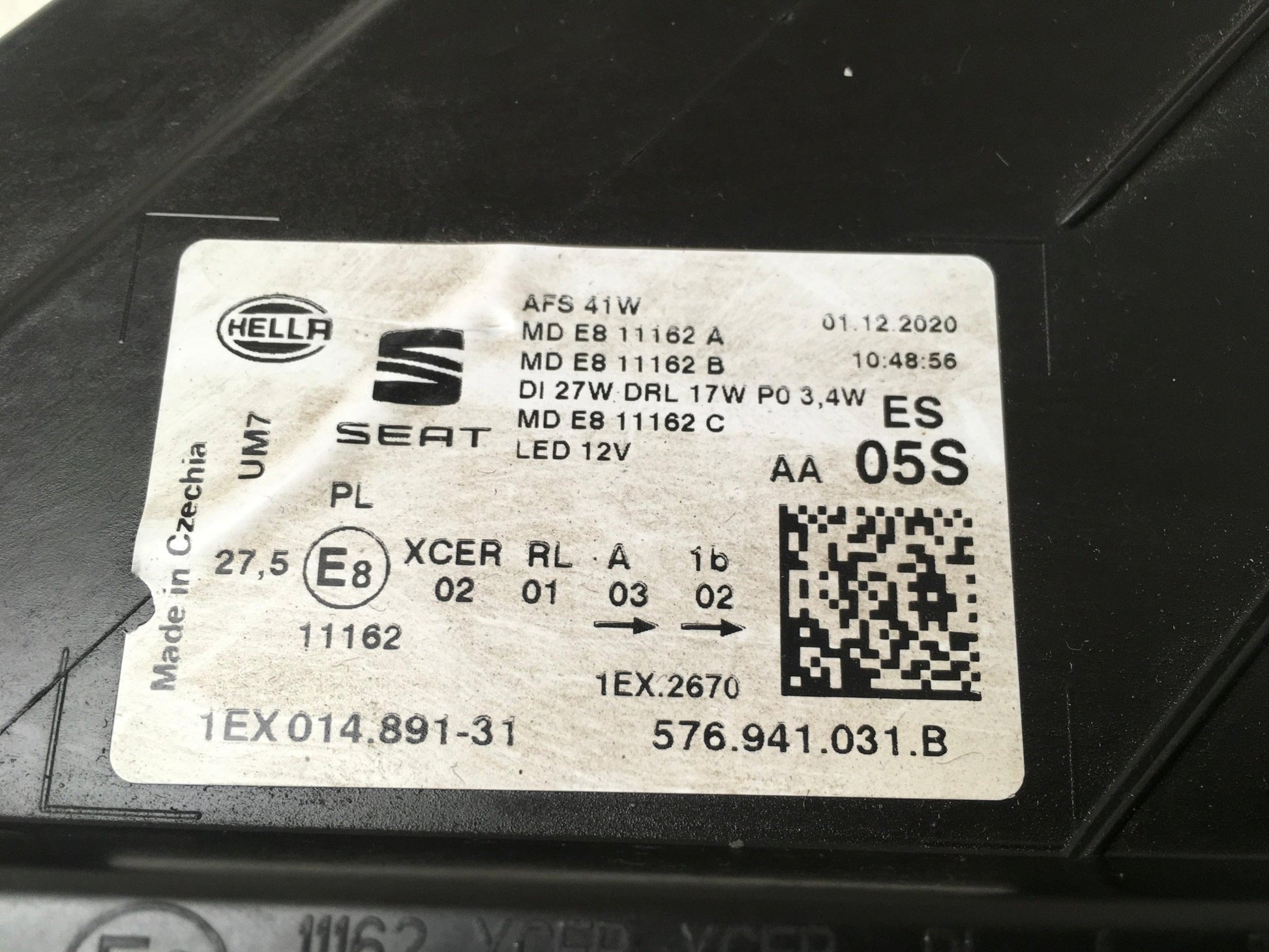 Faro izquierdo Seat Ateca Fase 2 - 576941031B _