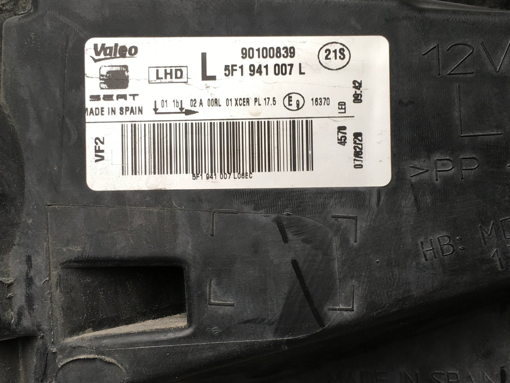 Faro izquierdo Seat Leon III FR - 5F1941007L