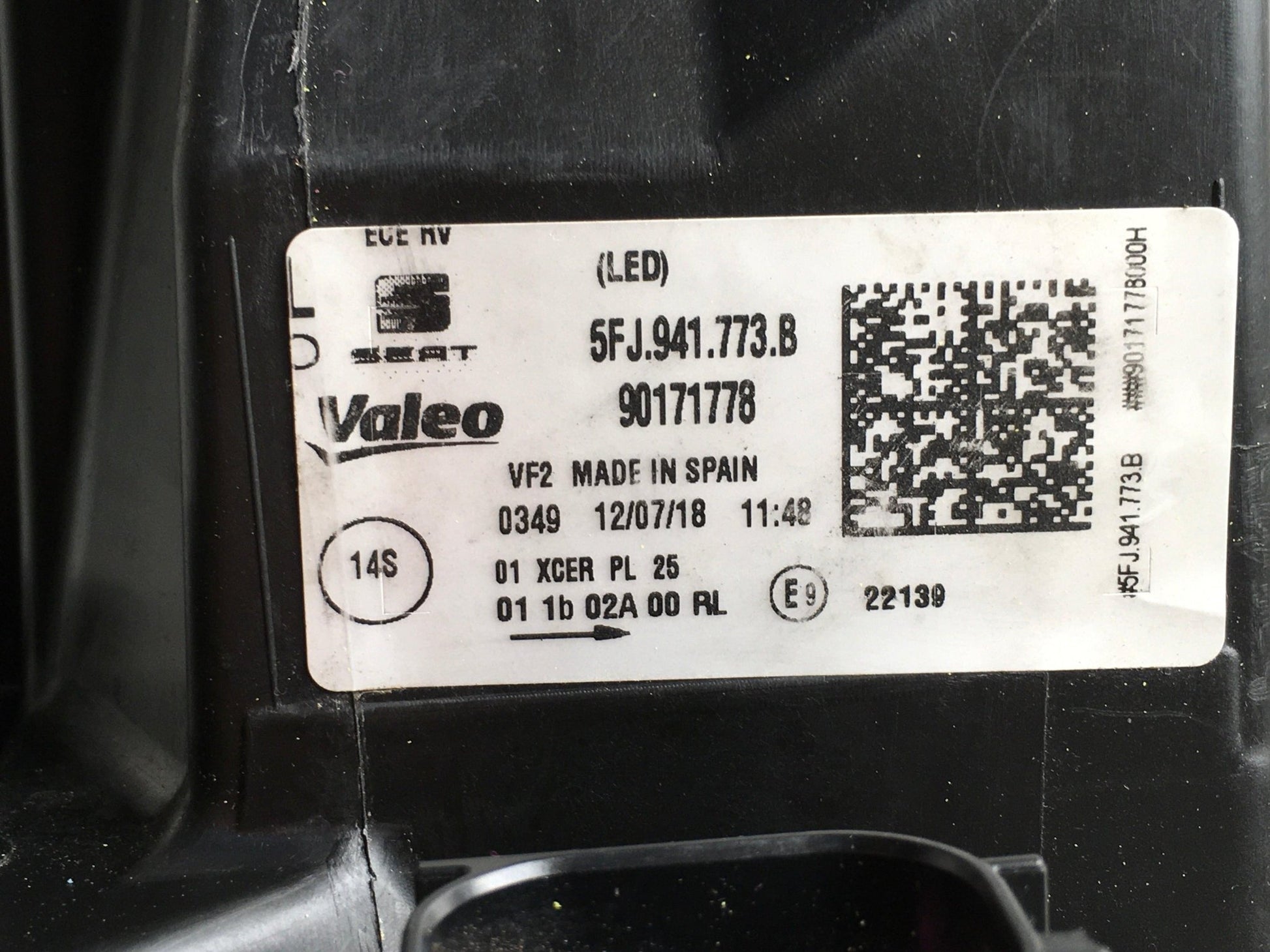 Faro izquierdo Seat Terraco KN - 5FJ941773B