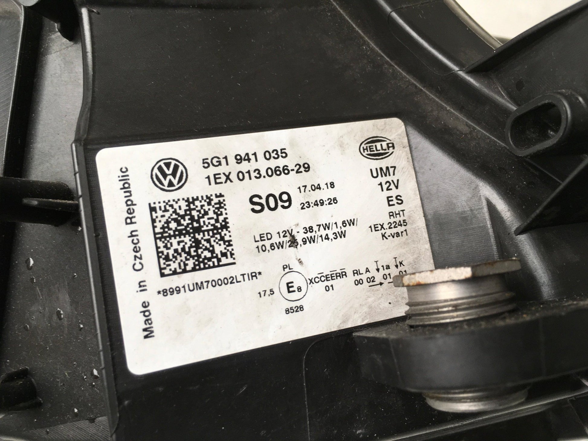 Faro izquierdo VW Golf 7.5 R Line - 5G1941035