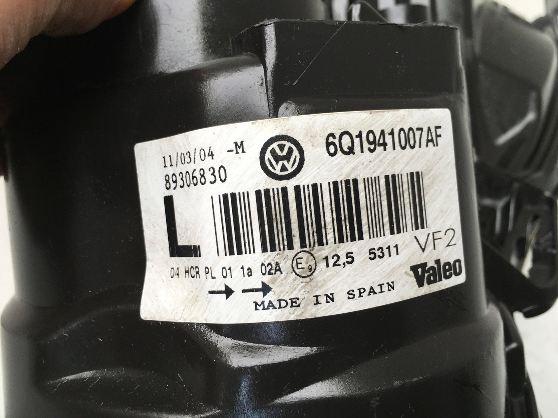 Faro izquierdo VW Polo IV - 6Q1941007AF