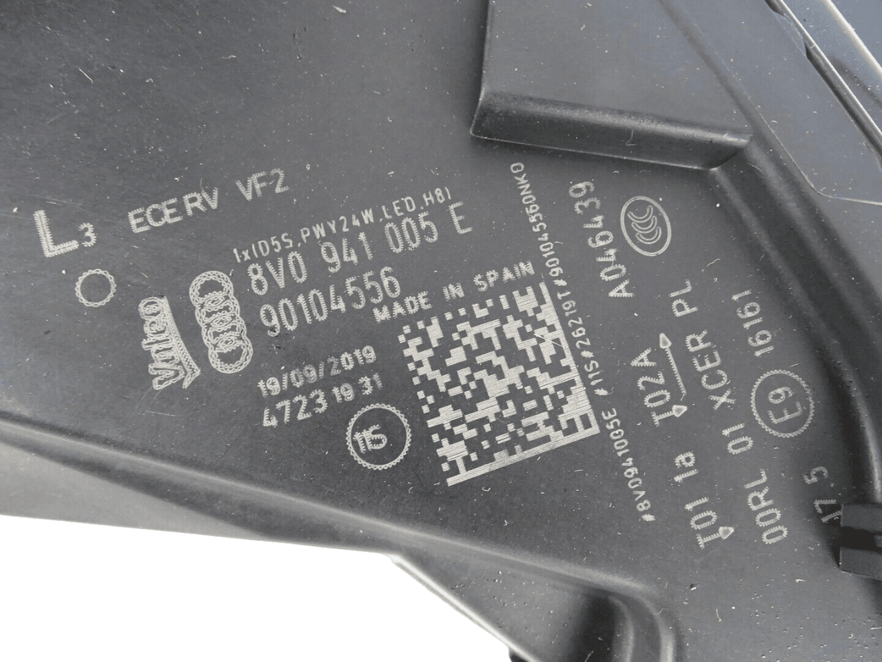 Faro Izquierdo Xenon Audi A3 8V Nuevo - 8V0941005E