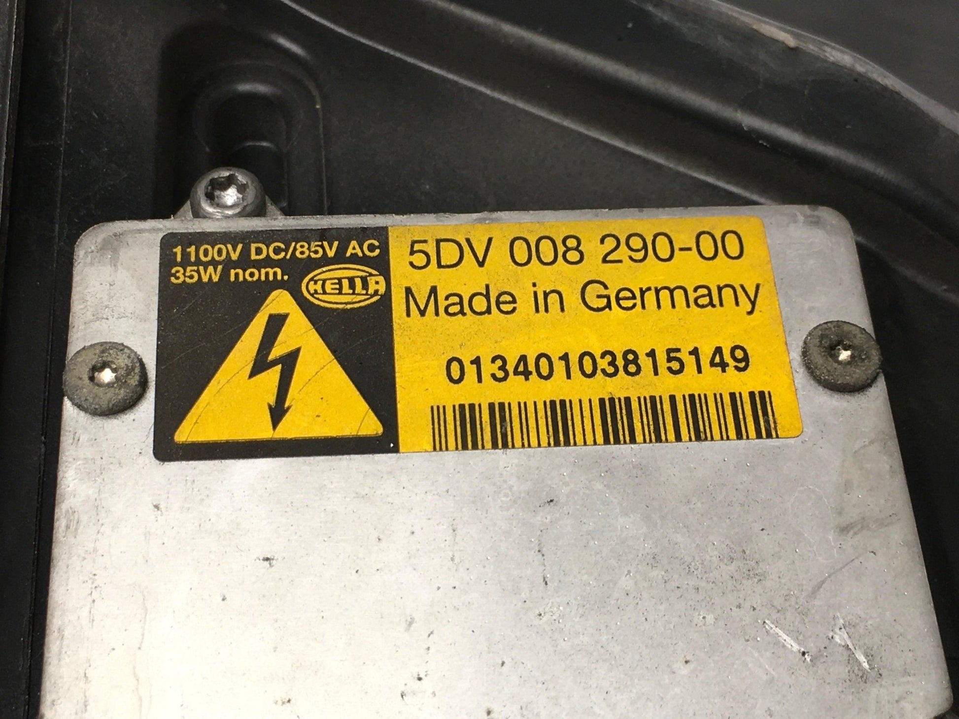 Faro izquierdo Xenon BMW 5 E60 - 15872300