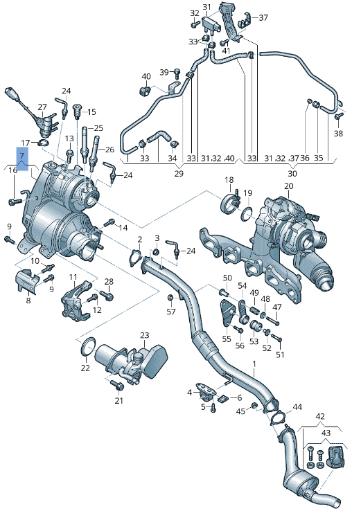 Filtro particulas Audi 04L131765BP - 04L131765BP