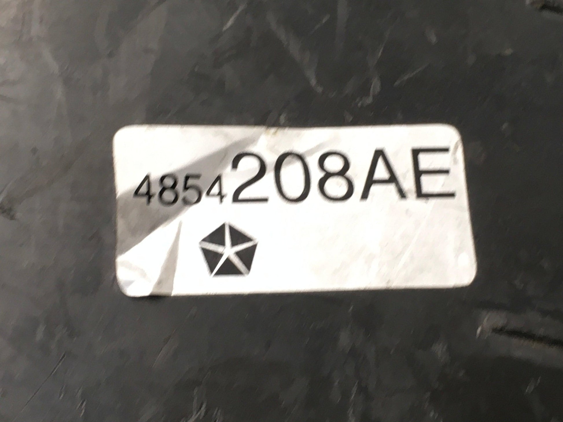 Filtro partículas Jeep Grand Cherokee II - 4854208AE