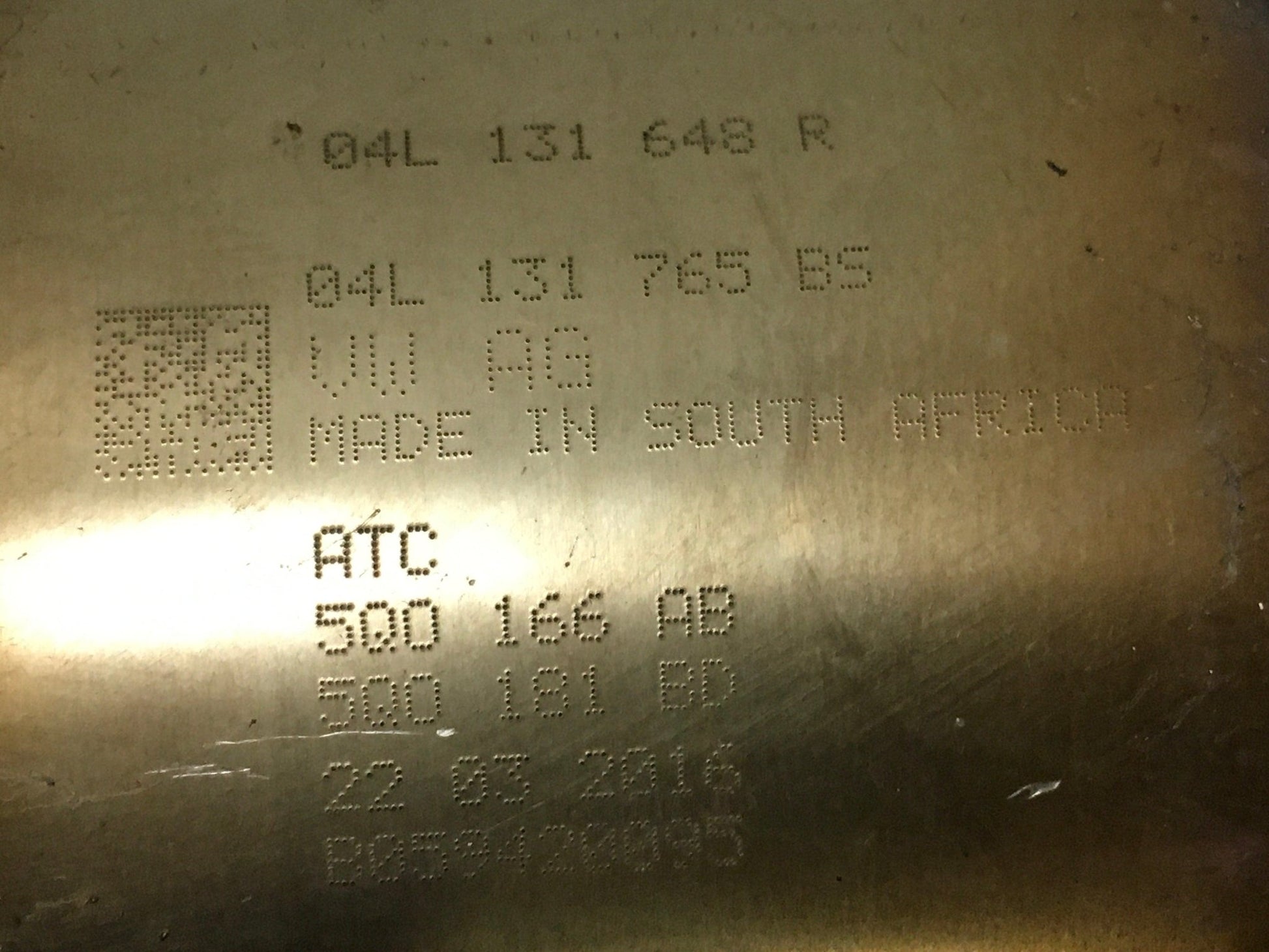 Filtro particulas VW 5Q0131705BD - 5Q0131705BD