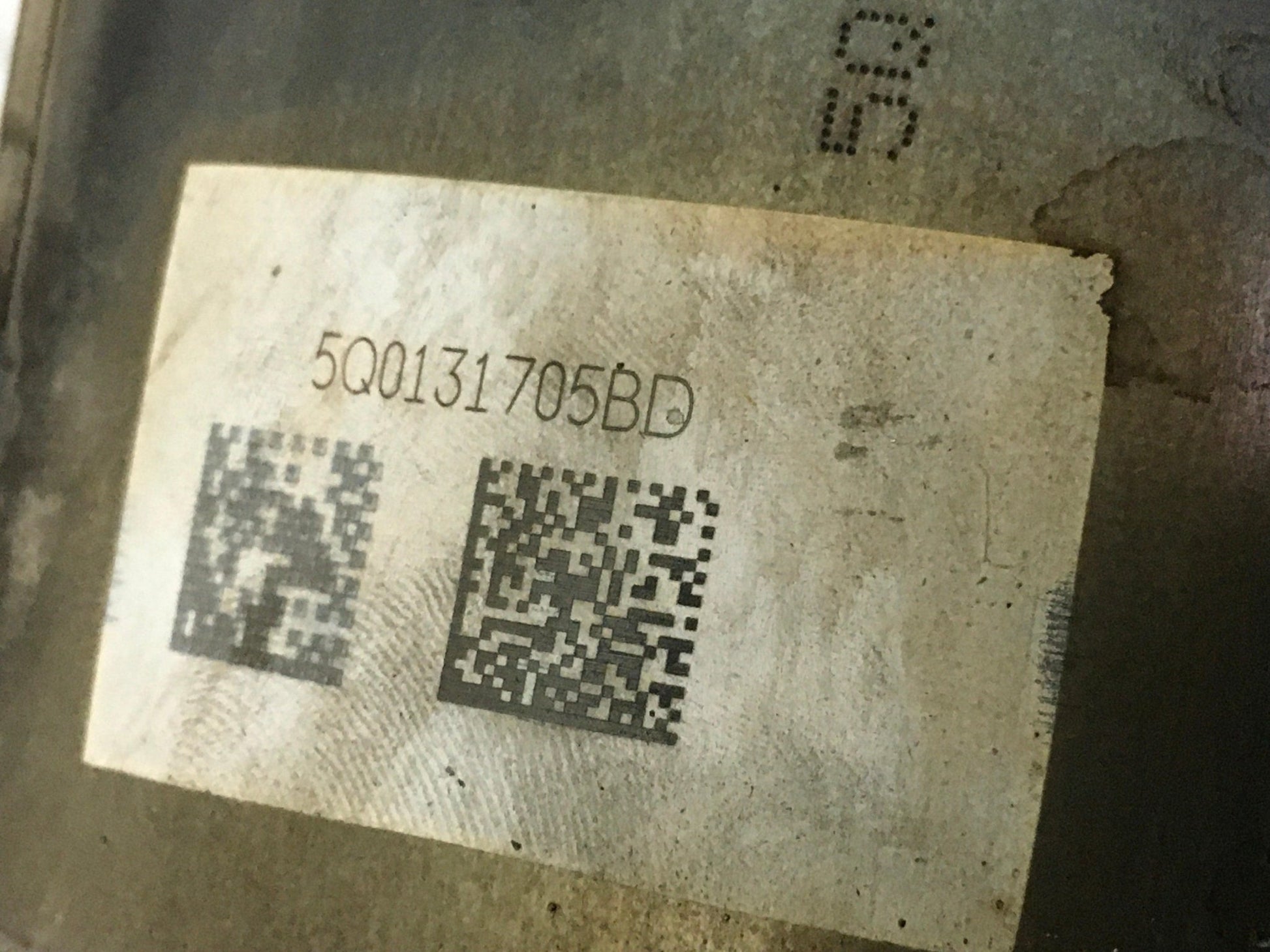 Filtro particulas VW 5Q0131705BD - 5Q0131705BD