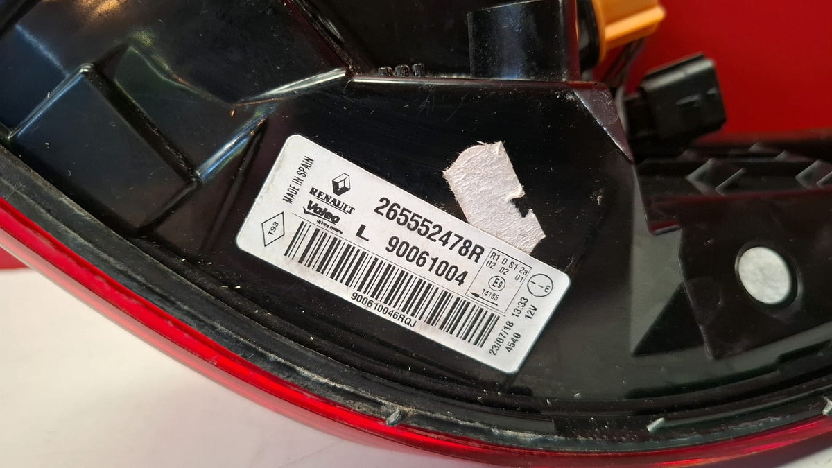 Piloto Trasero Izquierdo Exterior Renault Kadjar 2018 265552478R 265552478R