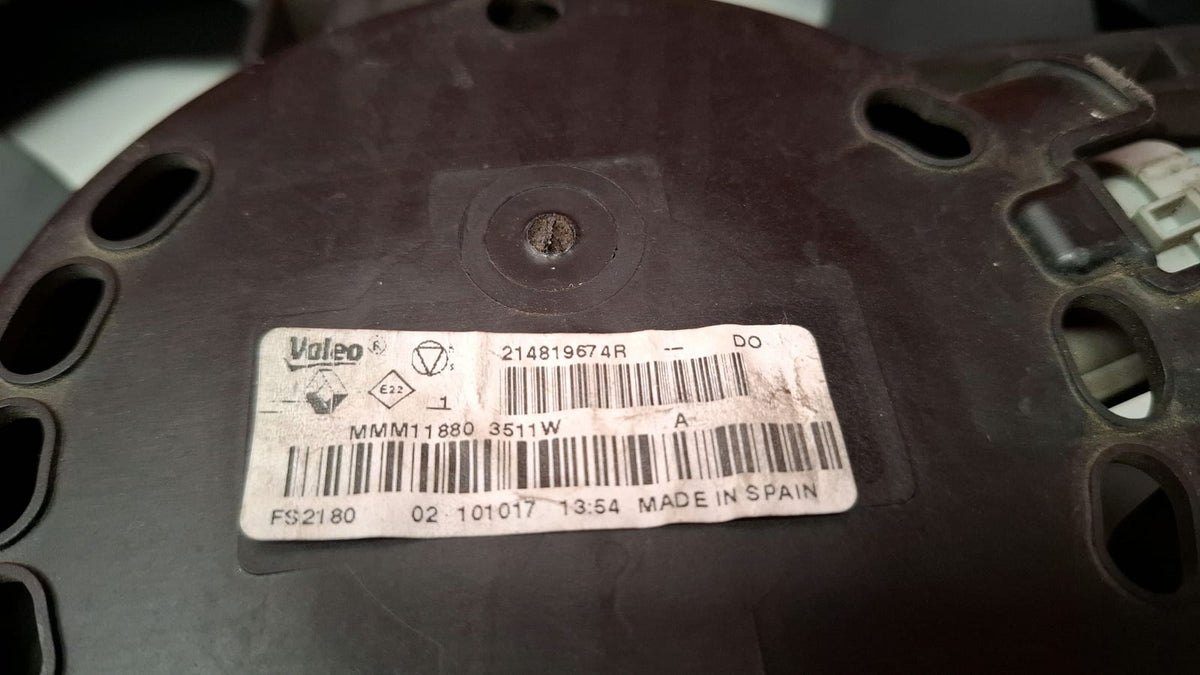 Electroventilador Renault Grand Scenic 2017 214819674R