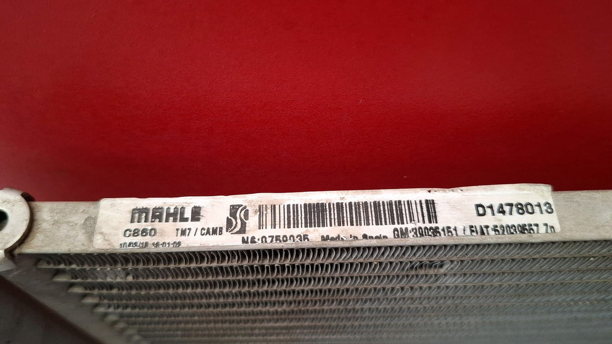 Condensador/radiador Aire Acondicionado Opel Corsa 2017 D1478013 D1478013
