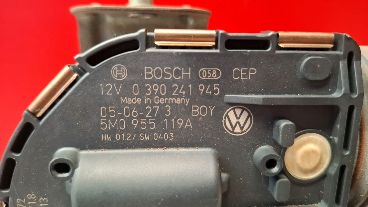 Motor Limpia Delantero Izquierdo 3397020815 Volkswagen Golf 2006 MOTOR LIMPIA 3397020815 MOTOR LIMPIA 3397020815