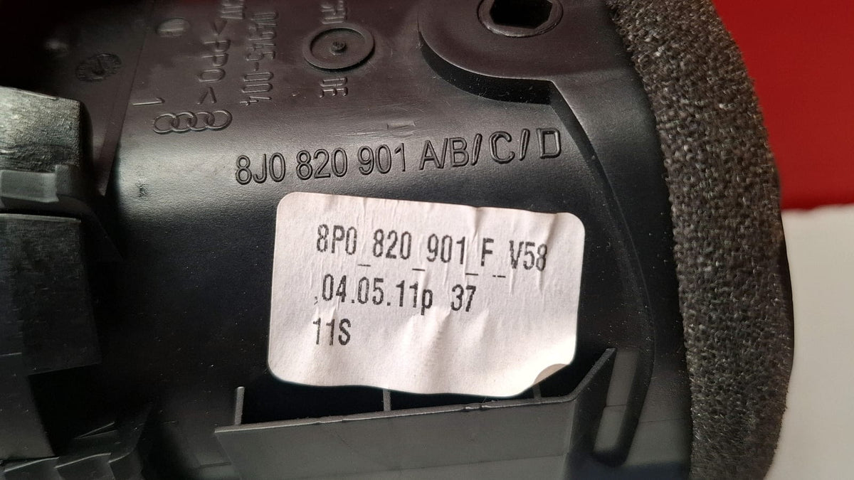 Aireador Audi A3 2011 8P0820901FV58 Ref 7751