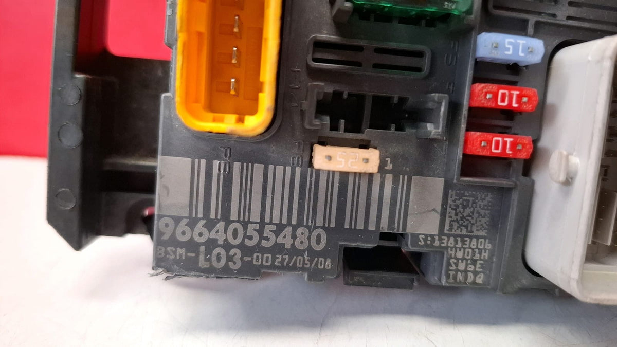 Caja Fusibles Bsm L03 Citroen C2 2008 9664055480