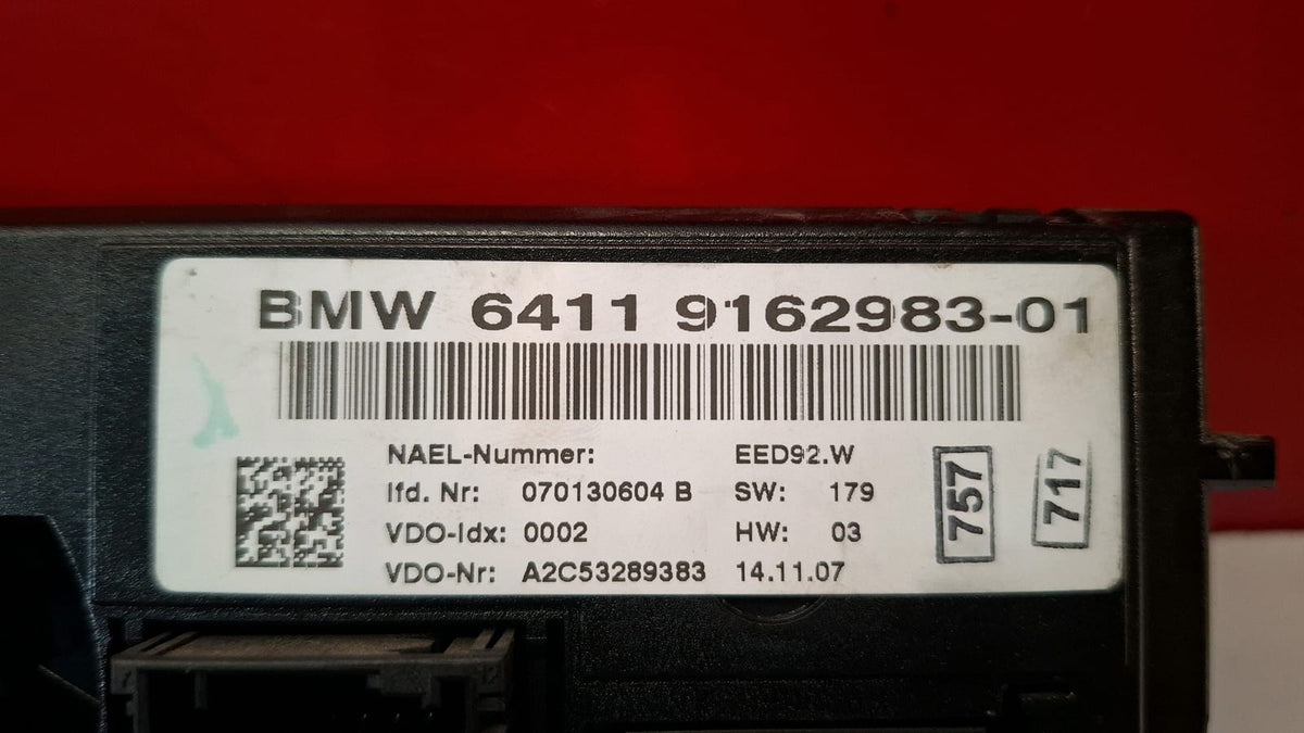 Mando Calefaccion Bmw 325D 2008 6411916298301