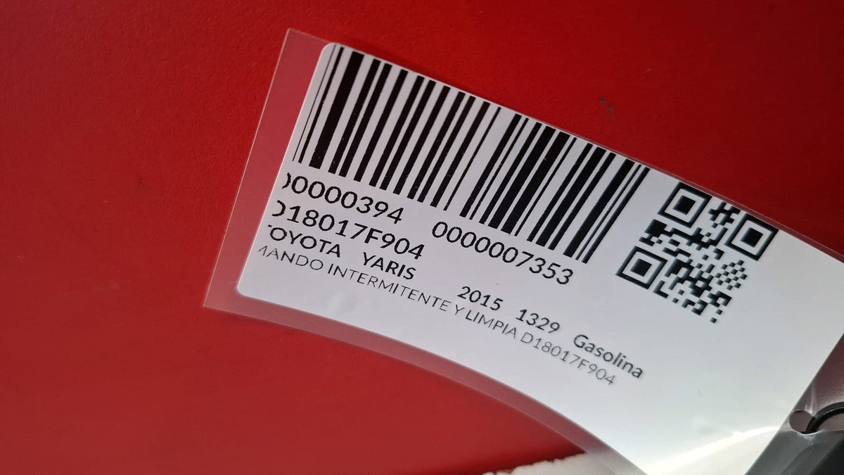 Mando Intermitente y Limpia Toyota Yaris 2015 D18017F904
