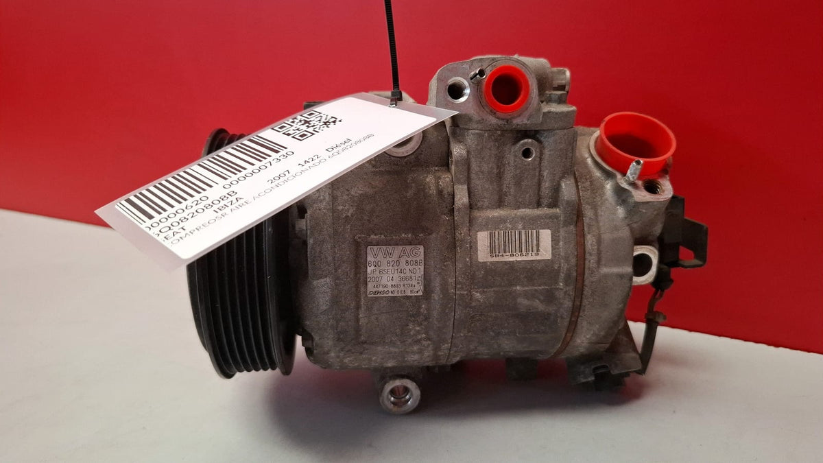 Compreosr Aire Acondicionado Seat Ibiza 2007 6Q0820808B