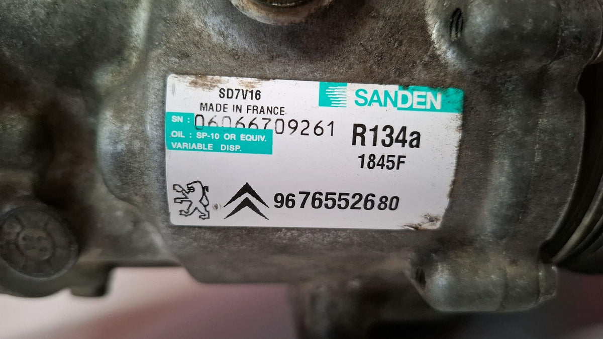 Compresor Aire Acondicionado Citroen Jumper Iii 2013 9676552680 9676552680