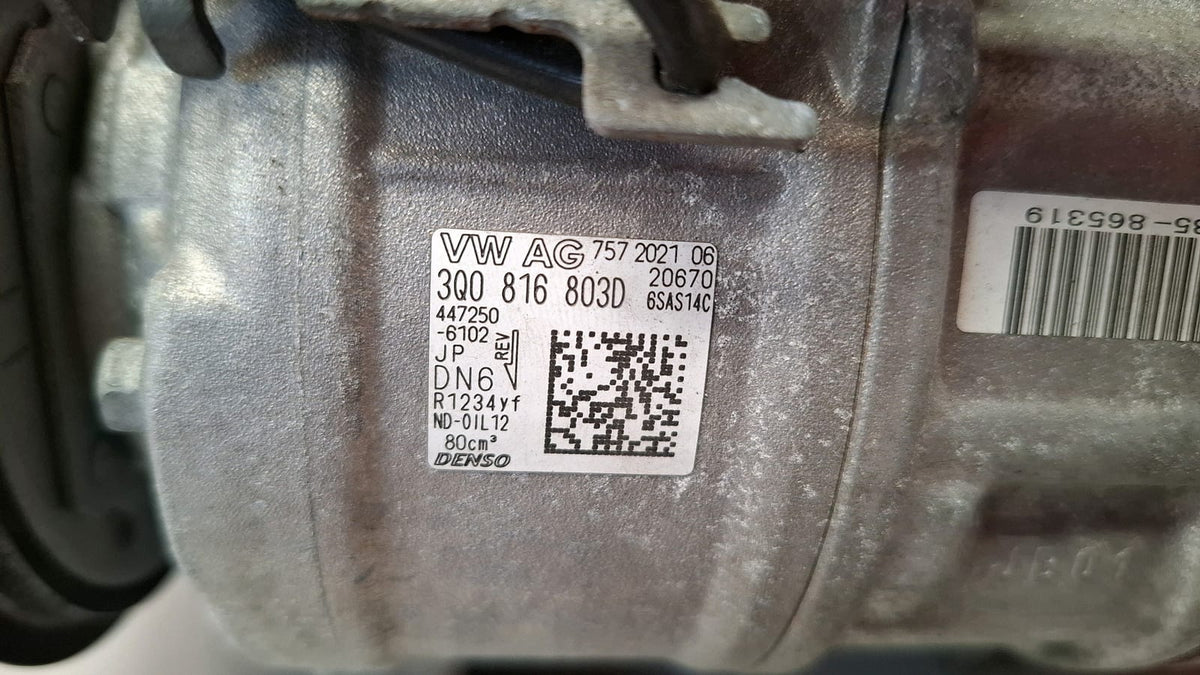 Compresor Aire Acondicionado Volkswagen T-roc 2022 3Q0816803D 3Q0816803D