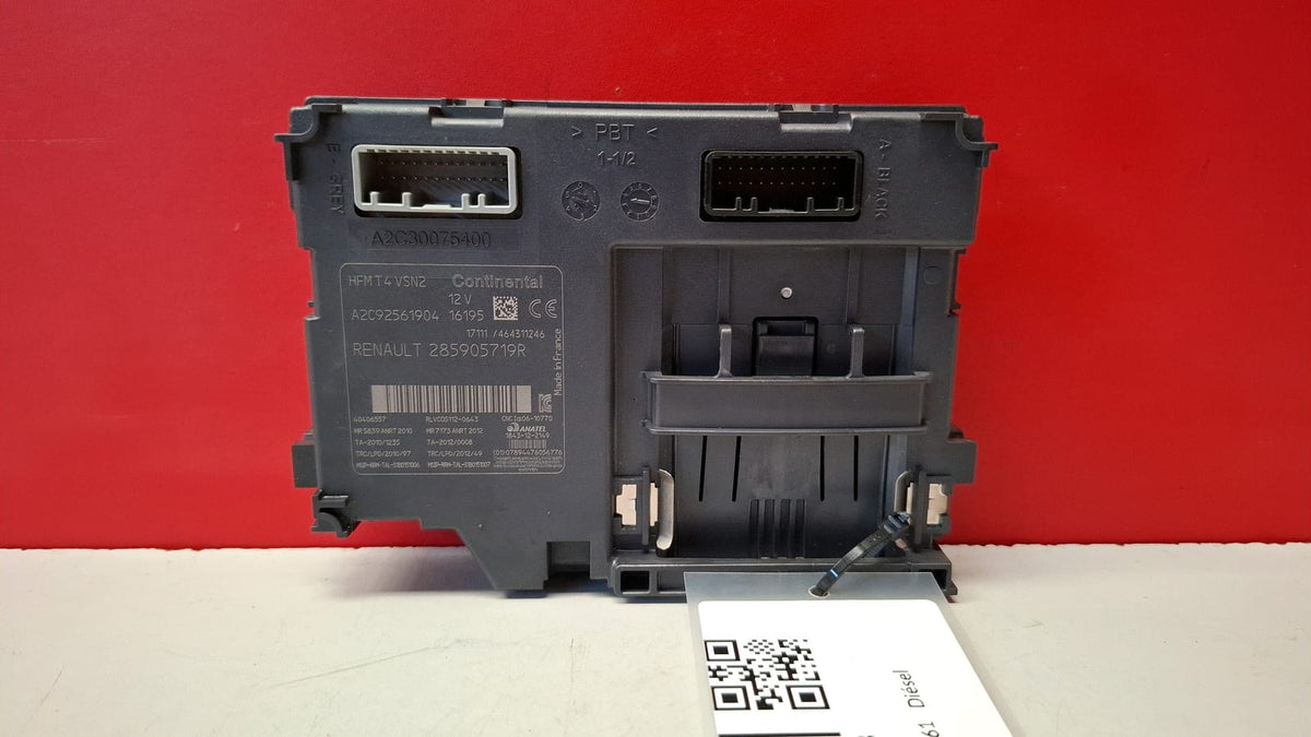 Lector de Tarjeta Renault Clio 2016 285905719R 285905719R
