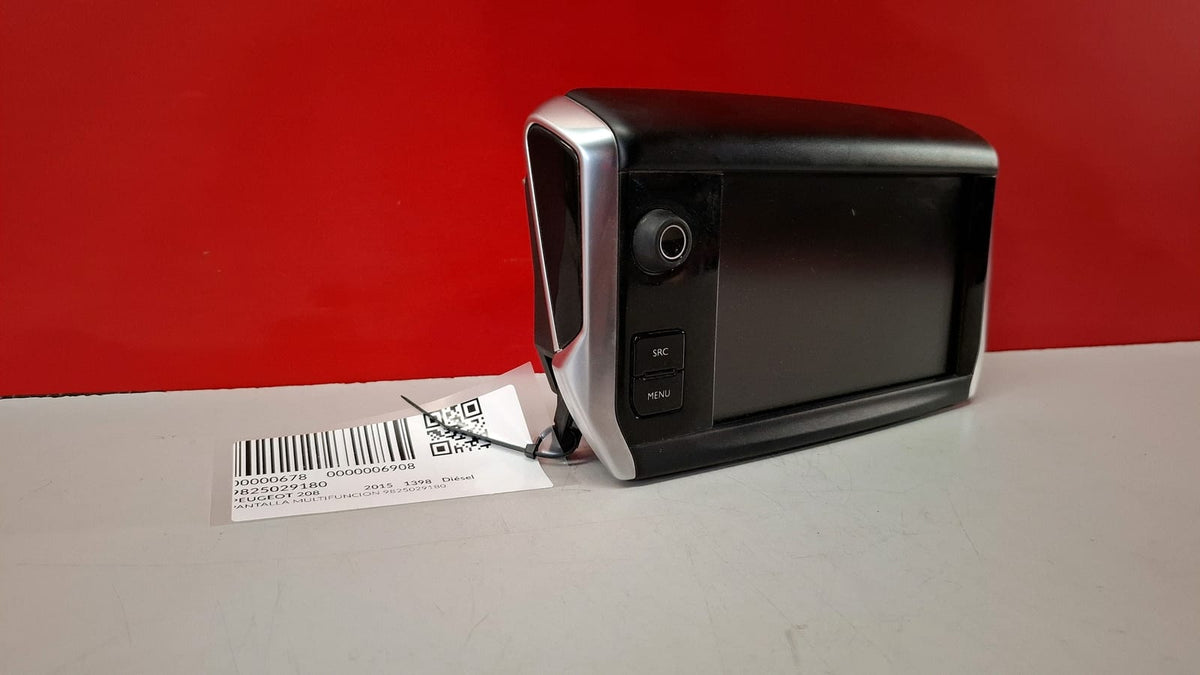 Pantalla Multifuncion Peugeot 208 2015 9825029180 9825029180