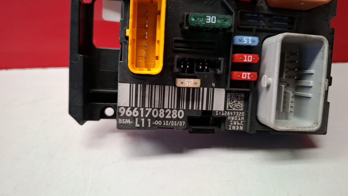 Caja Fusibles Bsm L11 Peugeot 207 2009 9661708280 Ref 6862 9661708280