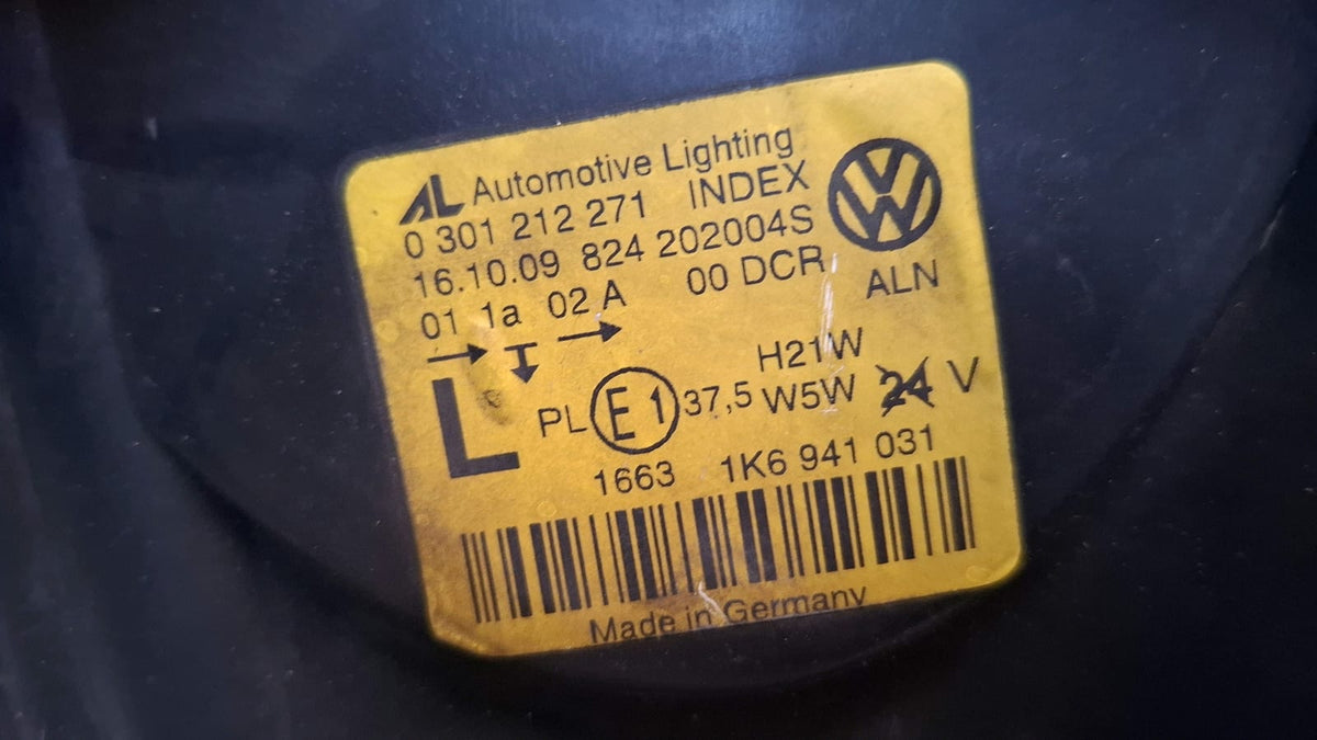 Faro Delantero Izquierdo Xenon Volkswagen Golf 2007 1K6941031 1K6941031