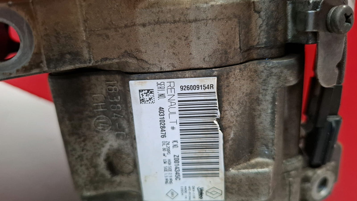 Compresor Aire Acondicionado Dacia Sandero 2017 926009154R