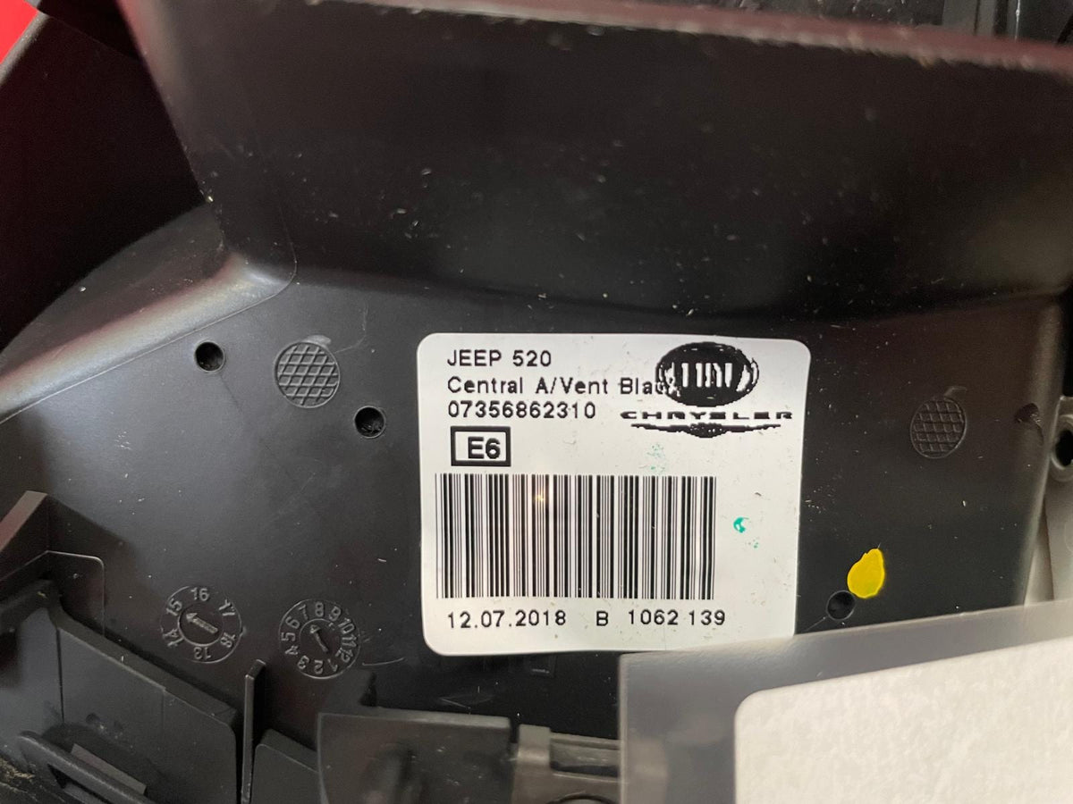 Aireador Central Jeep Renegade 2018 7356862310
