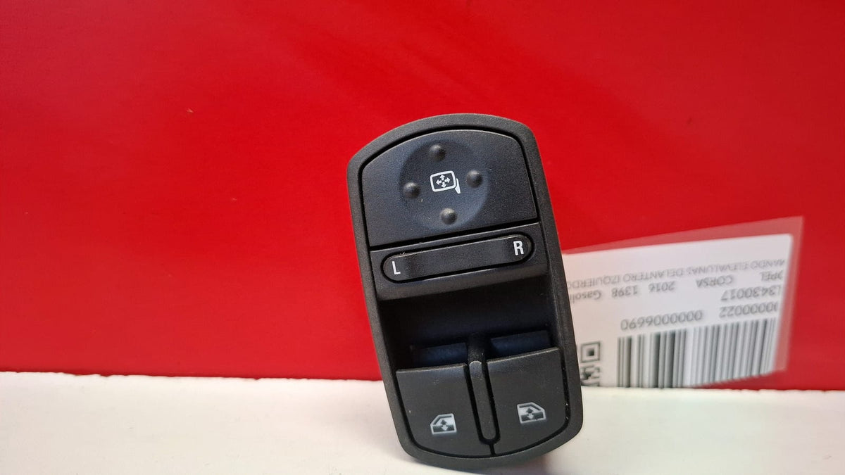 Mando Elevalunas Delantero Izquierdo Opel Corsa 2016 13430017 13430017