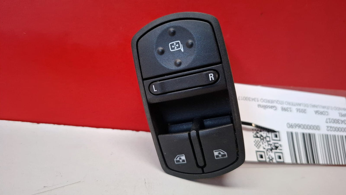 Mando Elevalunas Delantero Izquierdo Opel Corsa 2016 13430017 13430017