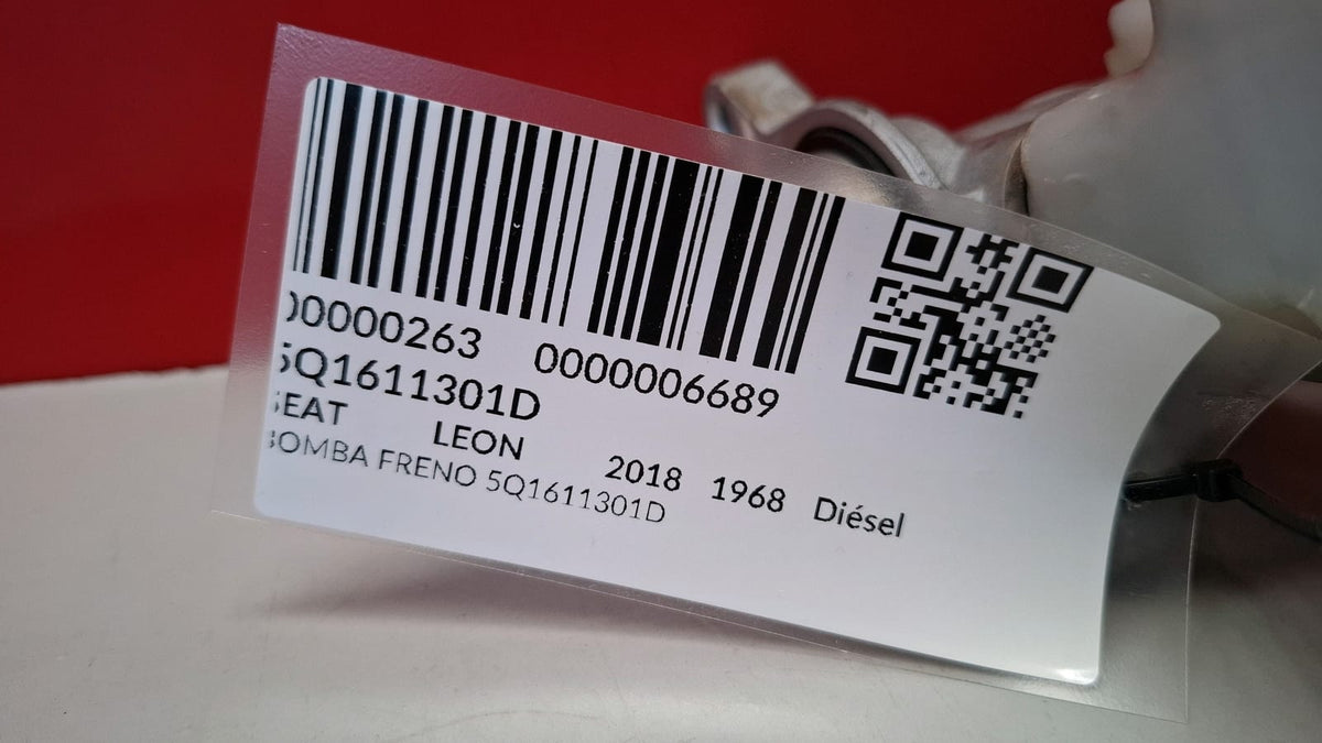 Bomba Freno Seat Leon 2018 5Q1611301D