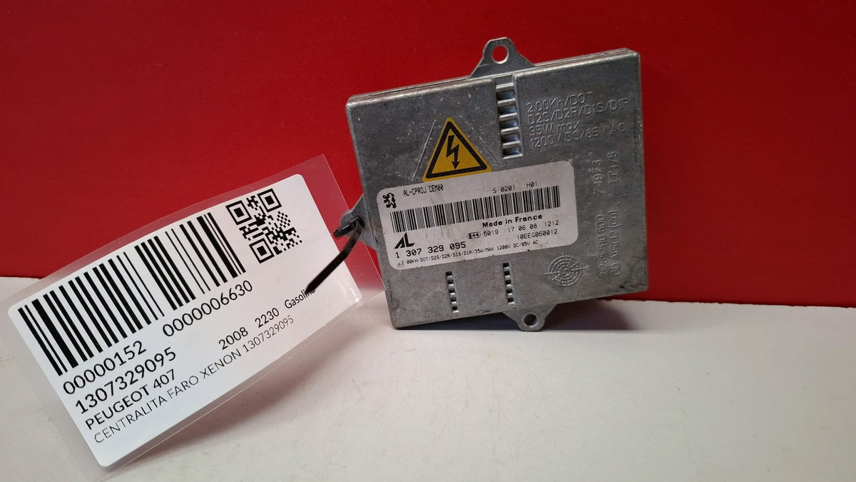Centralita Faro Xenon Peugeot 407 2008 1307329095 Ref 6630 1307329095