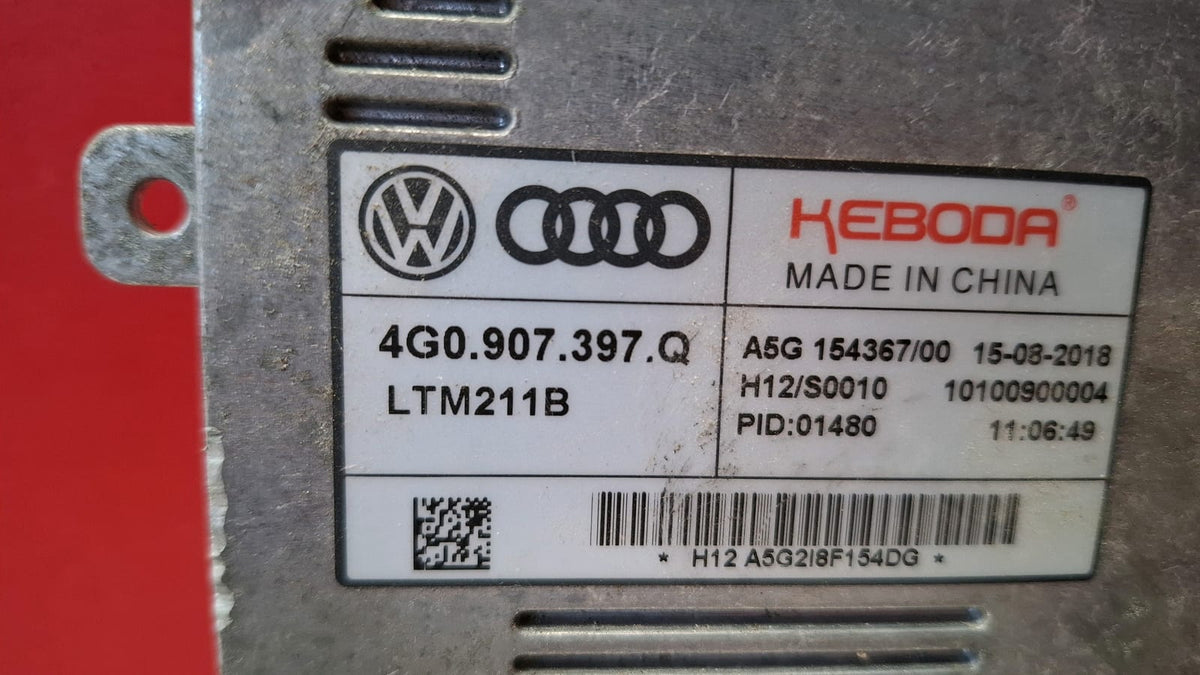 Centralita Faro Xenon Audi A6 2014 4G0907397Q 4G0907397Q