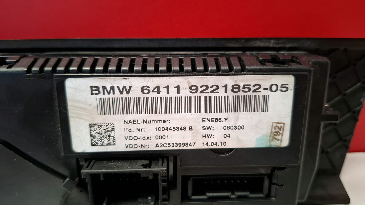Mando Calefaccion Bmw Serie 3 2008 6411922185205 6411922185205