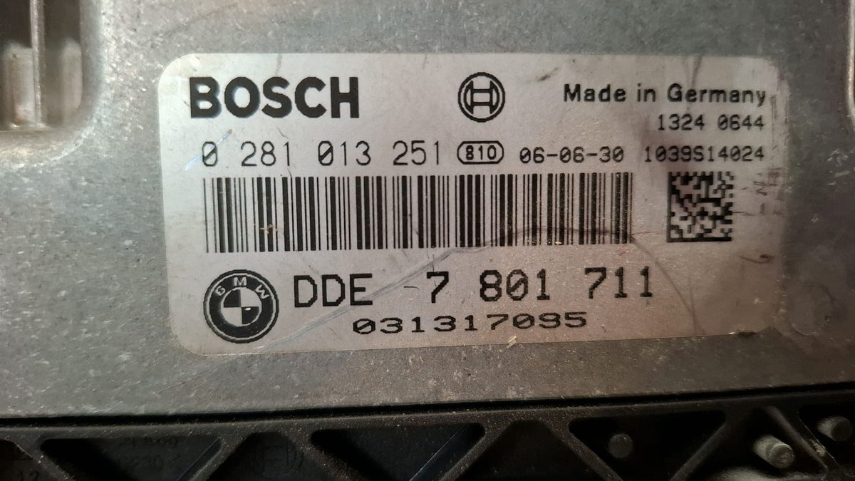 Centralita Motor Bmw Serie 3 2007 7801711