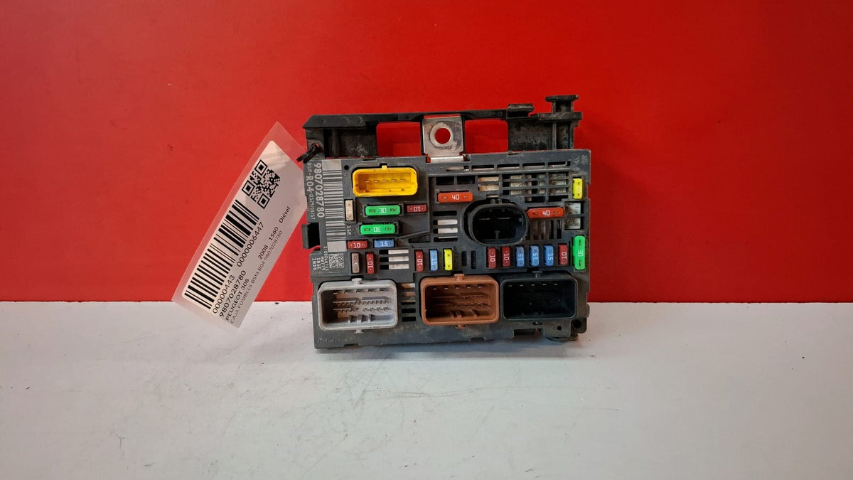 Caja Fusibles Bsm R04 Peugeot 308 2008 9807028780 9807028780