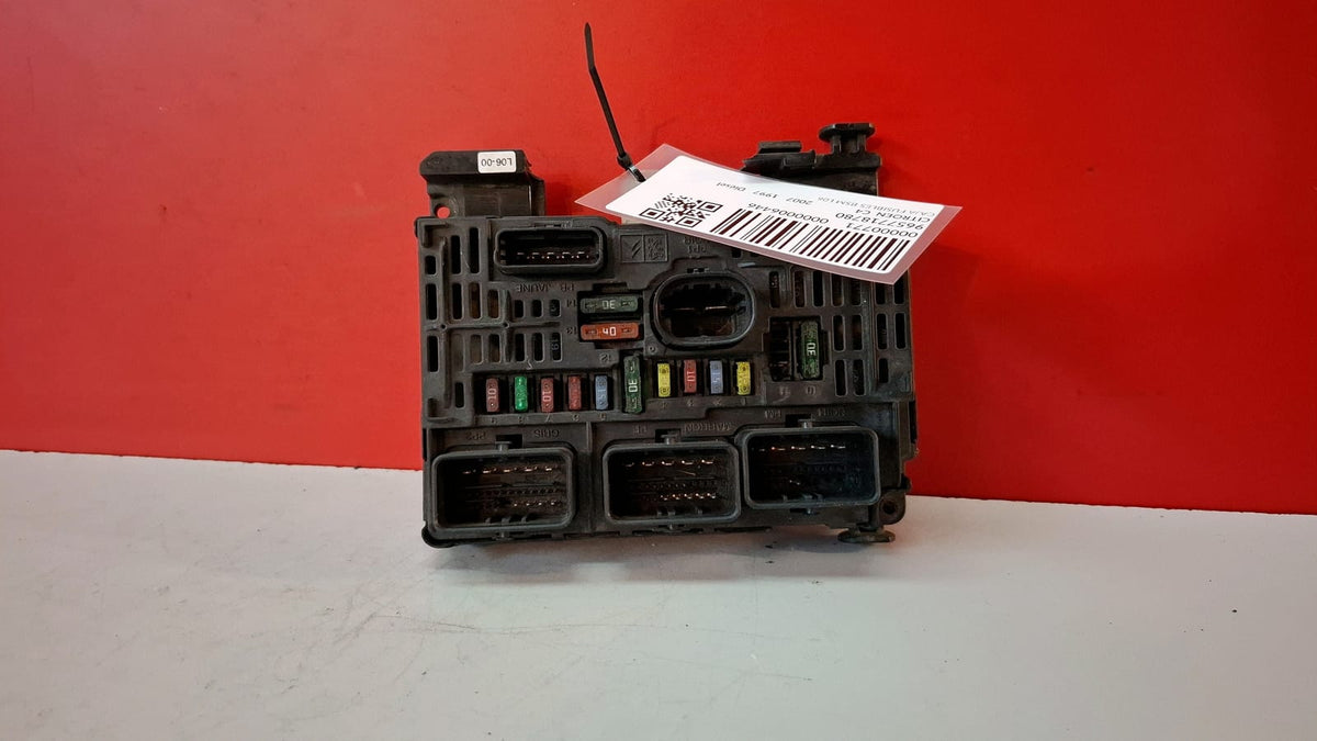 Caja Fusibles Bsm L06 Citroen C4 2007 9657718780 Ref 6446 9657718780