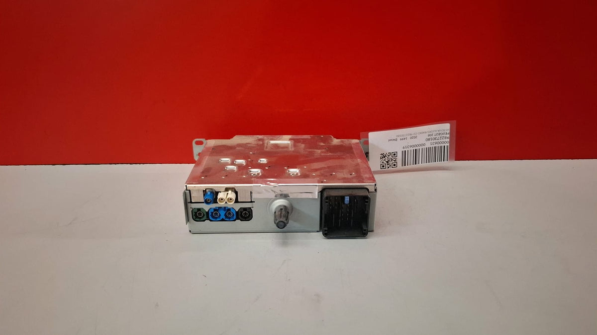 Sistema Audio/radio CD Peugeot 208 2020 9822730180 9822730180