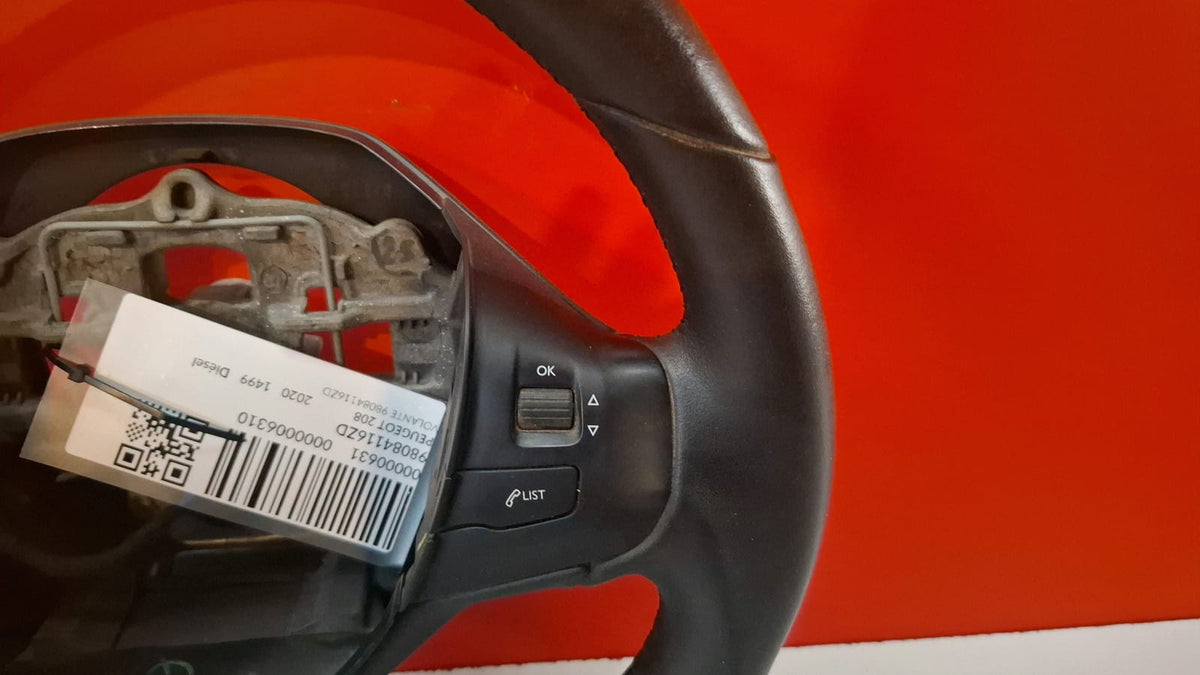 Volante Peugeot 208 2020 98084116ZD 98084116ZD