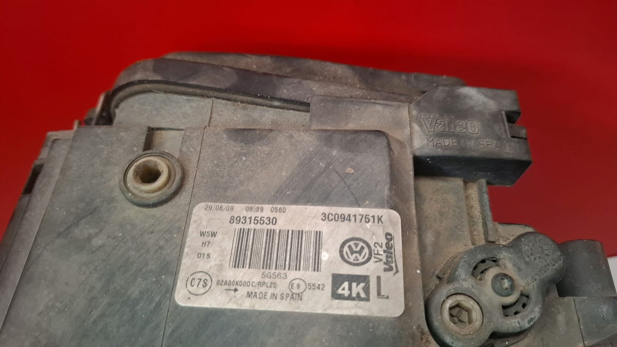 Faro Delantero Izquierdo Volkswagen Passat 2009 3C0941751K